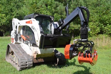 skid steer with grapple bucket|bobcat skid steer grapple attachment.